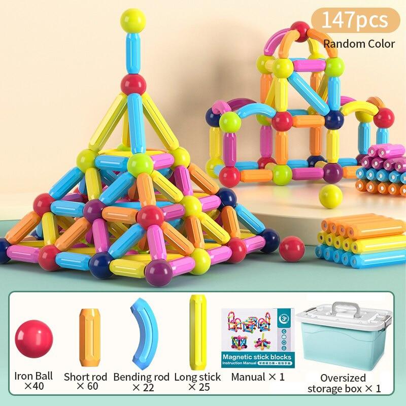 MagneetBouw Set – Creatief Leren & Eindeloos Spelen