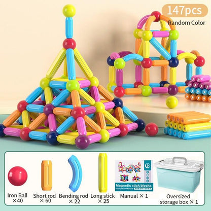MagneetBouw Set – Creatief Leren & Eindeloos Spelen