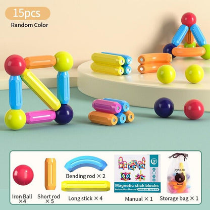 MagneetBouw Set – Creatief Leren & Eindeloos Spelen