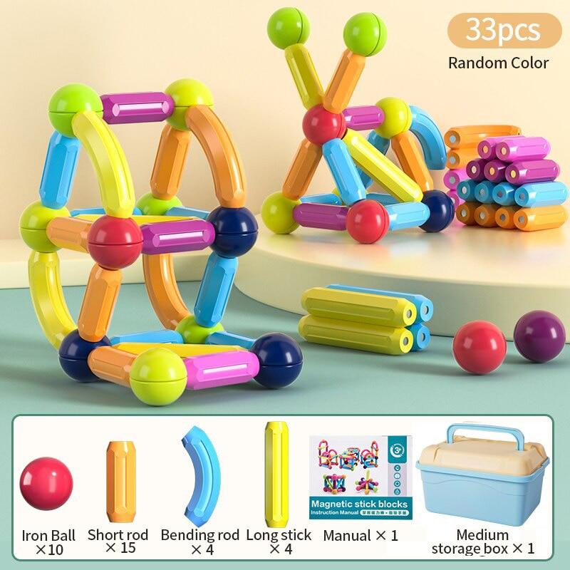 MagneetBouw Set – Creatief Leren & Eindeloos Spelen