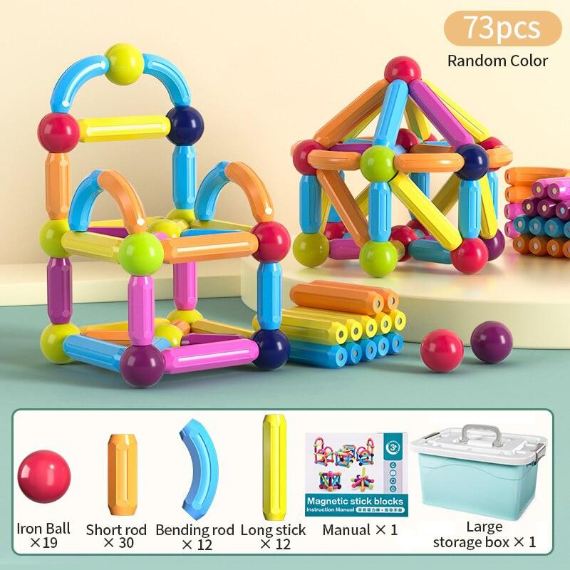 MagneetBouw Set – Creatief Leren & Eindeloos Spelen