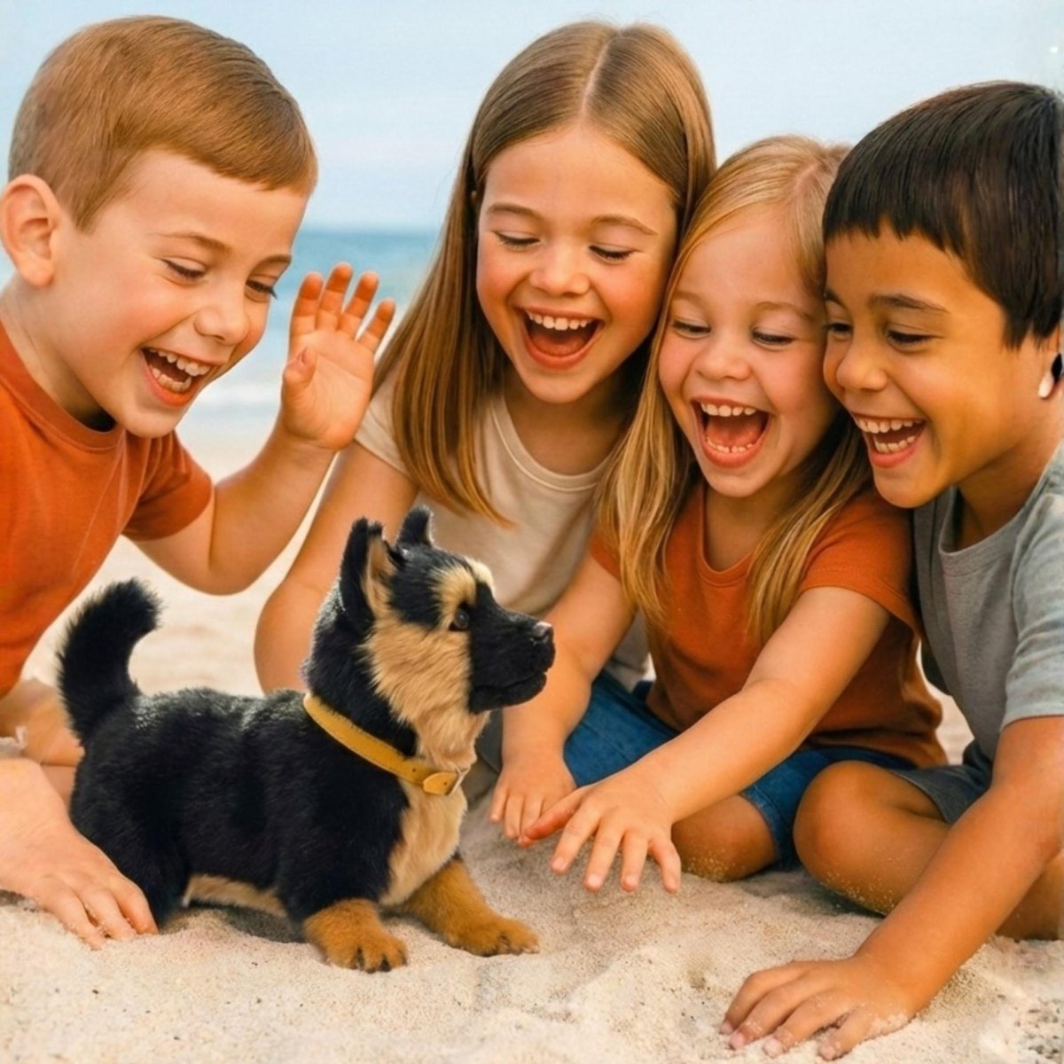 Interactieve Robot Puppy met Realistische Bewegingen voor Speels Plezier