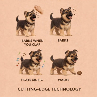 Interactieve Robot Puppy met Realistische Bewegingen voor Speels Plezier