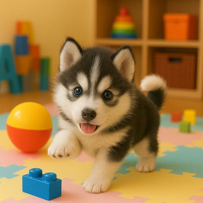 Interactieve Robot Puppy met Realistische Acties voor Spelend Leren
